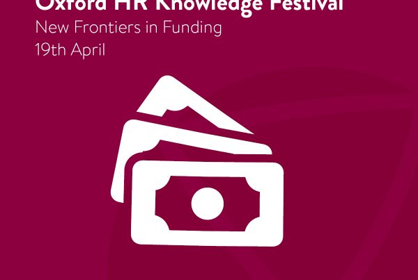 Knowledge Festival April 2021: New Frontiers in Funding