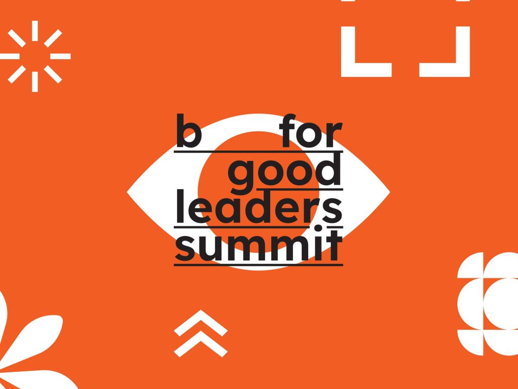 B for Good Leaders logo and branding