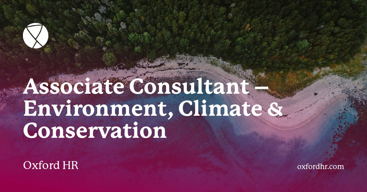 Oxford HR - Associate Consultant - Environment