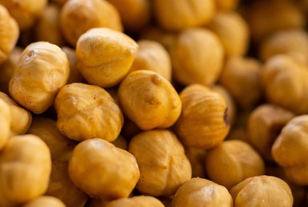 Pile of chickpeas