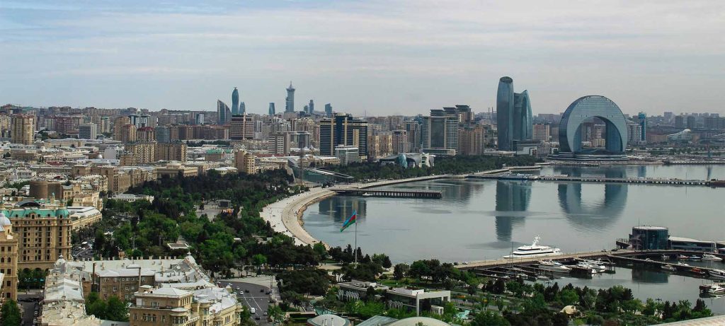 Baku skyline