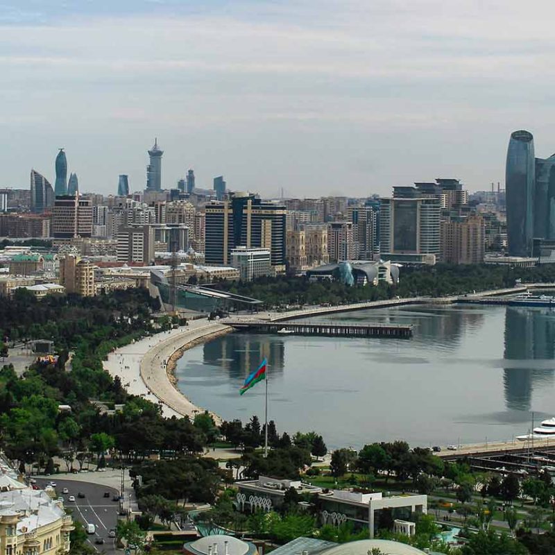 Baku skyline