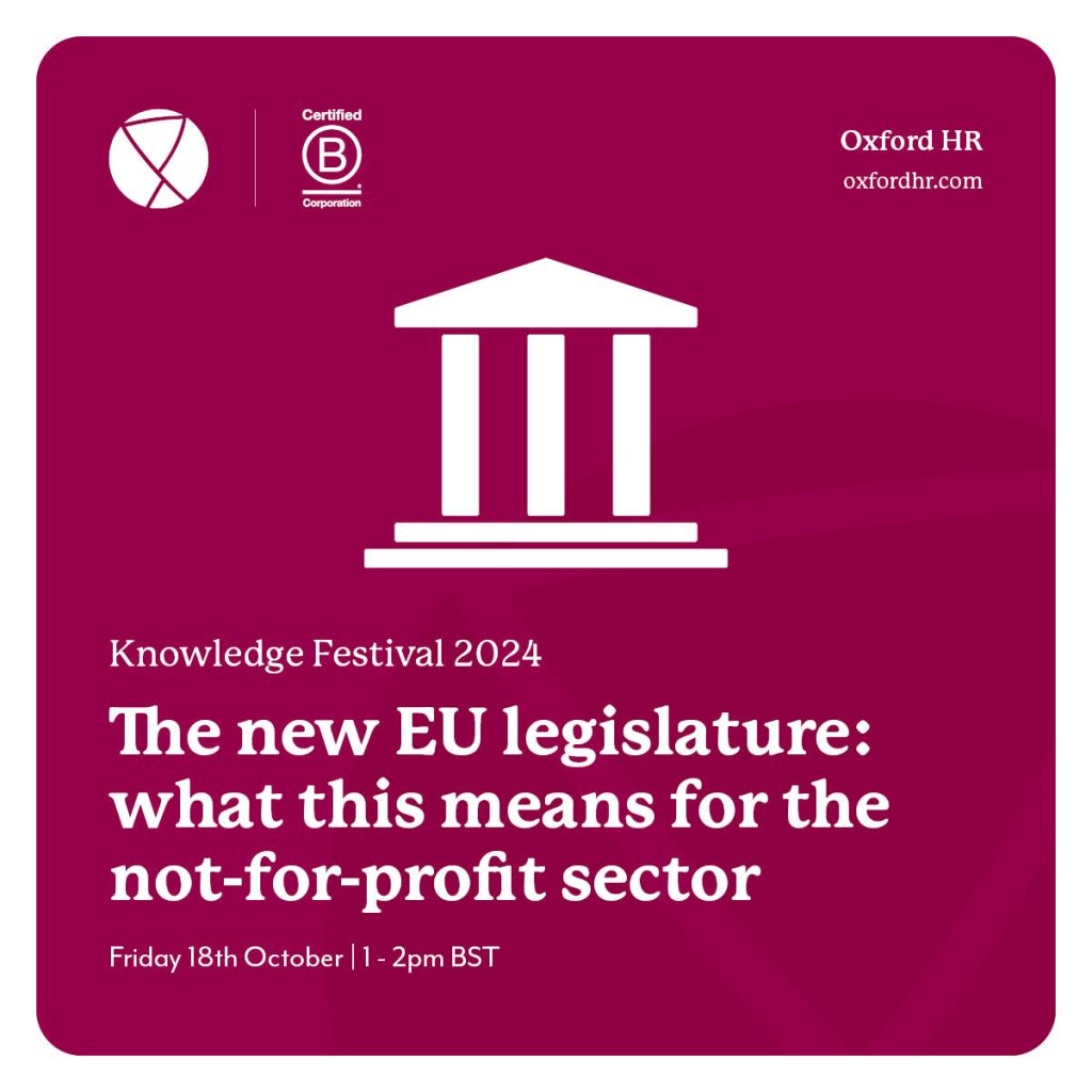 The new EU legislature: what this means for the not-for-profit sector