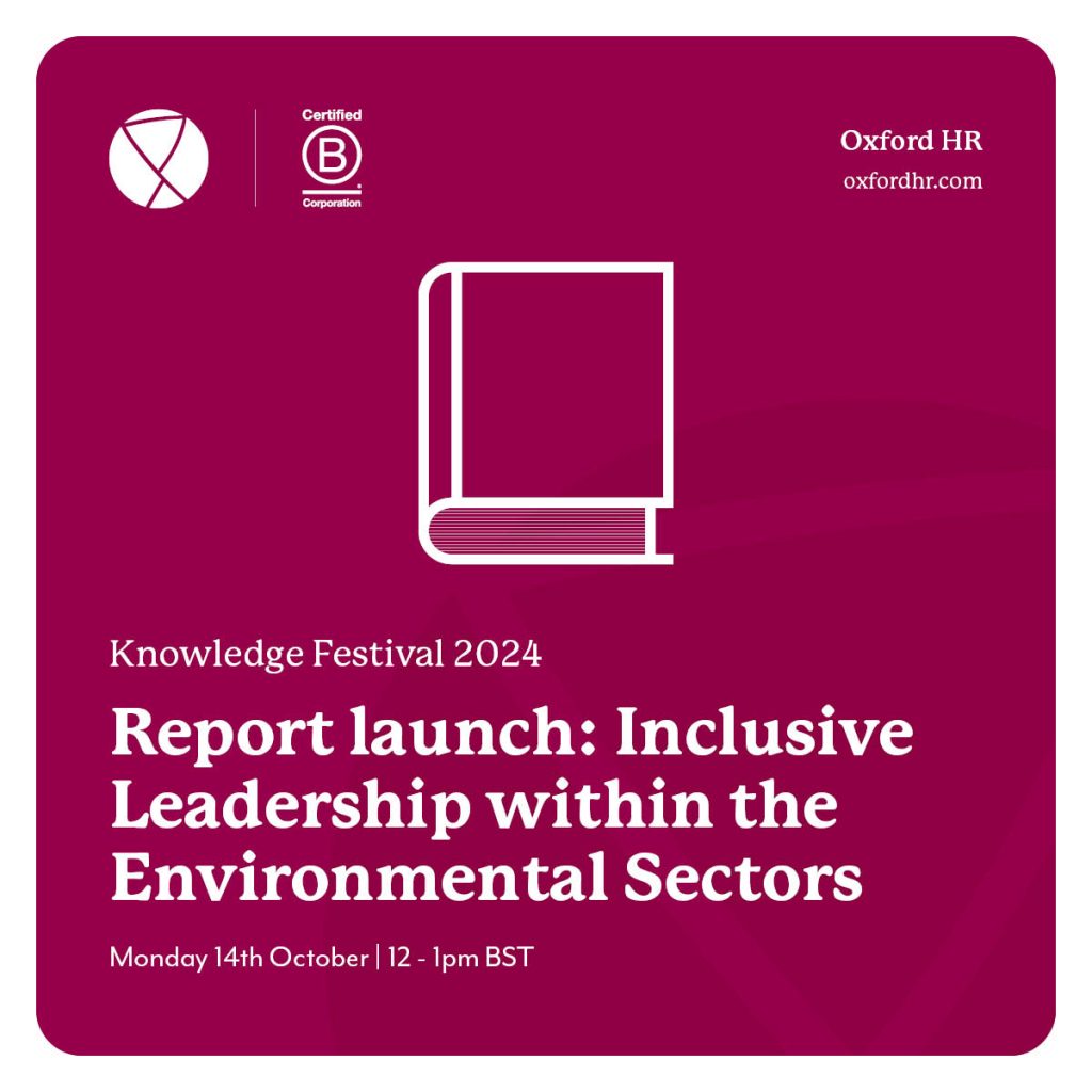 Report Launch: Inclusive Leadership within the Environmental Sectors