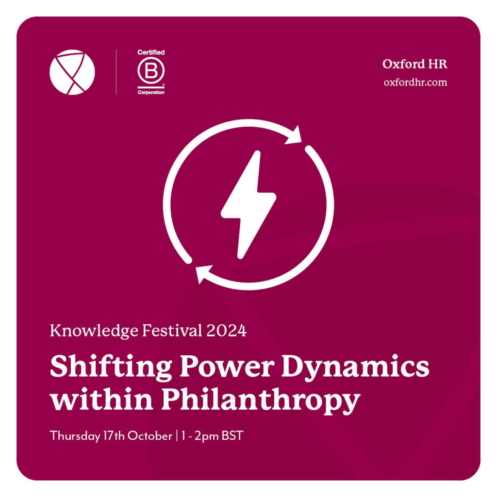 Shifting Power Dynamics within Philanthropy