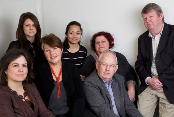 Michael Wills with Oxford HR team