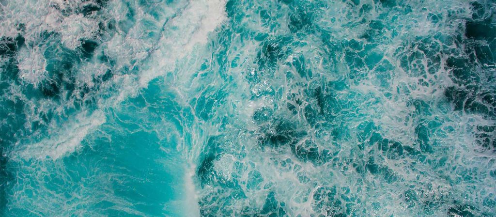 Ocean from above