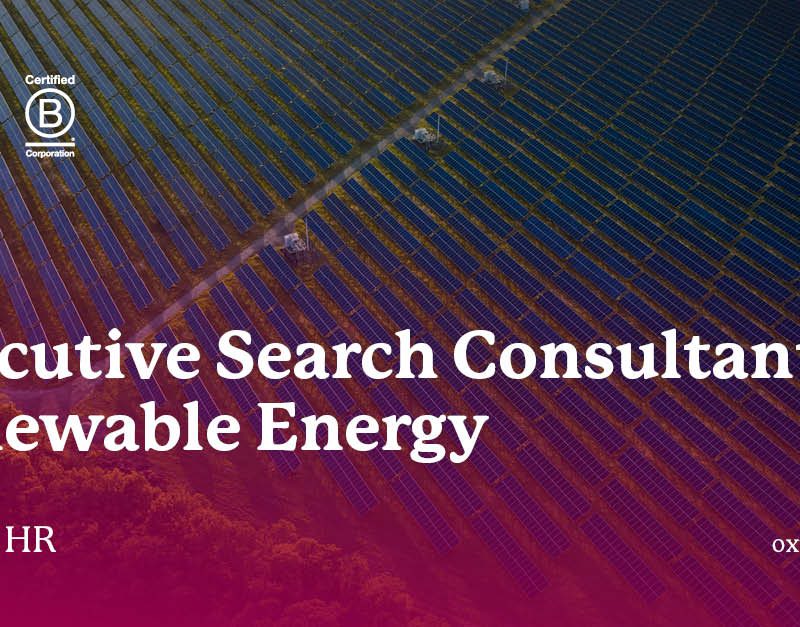 Oxford HR – Executive Search Consultant - Renewable Energy