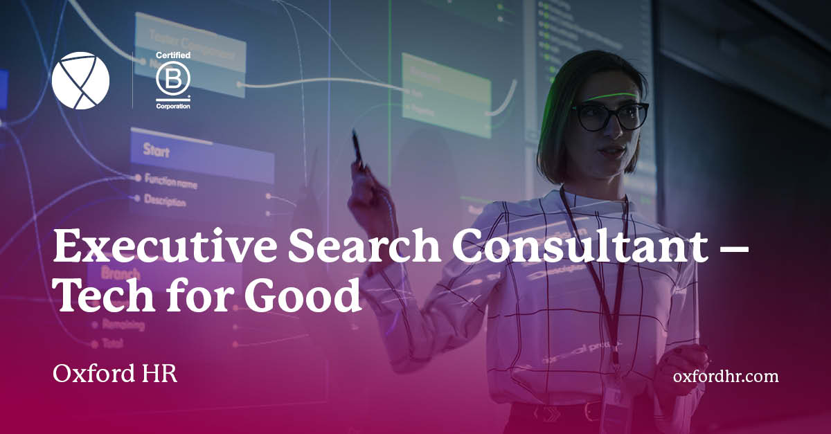 Executive Search Consultant - Tech for Good