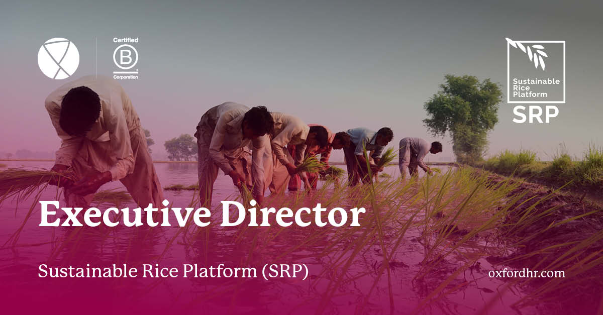 Sustainable Rice Platform - Executive Director
