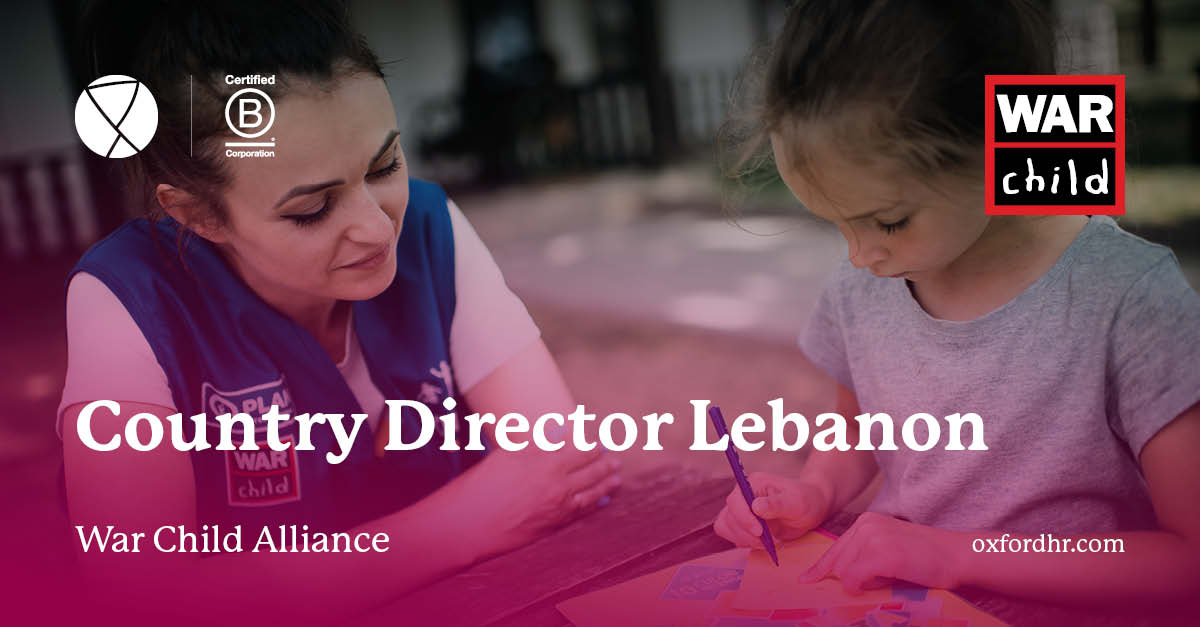War Child Alliance - Country Director Lebanon
