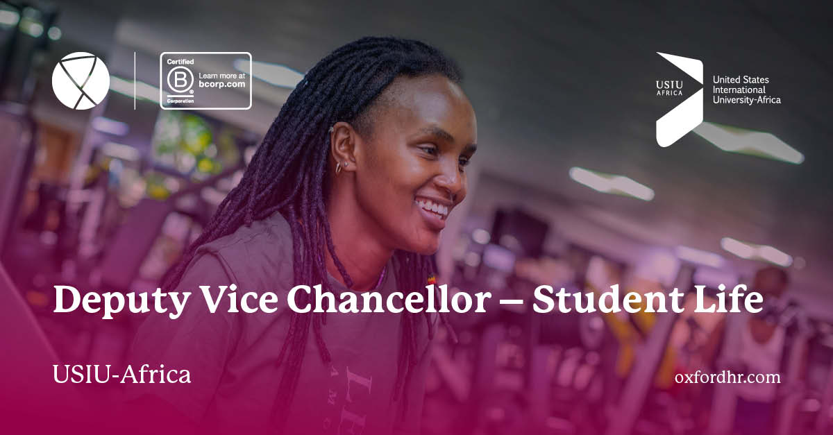 USIU-Africa - Deputy Vice Chancellor - Student Life