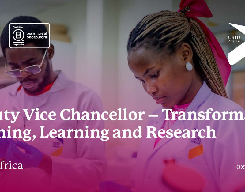 USIU-Africa - Deputy Vice Chancellor - Transformative Teaching Learning and Research